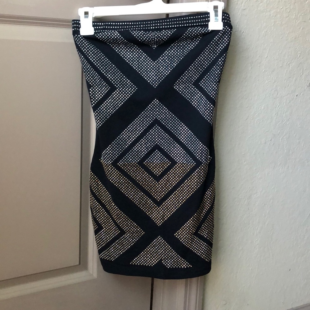 Bebe black mini dress